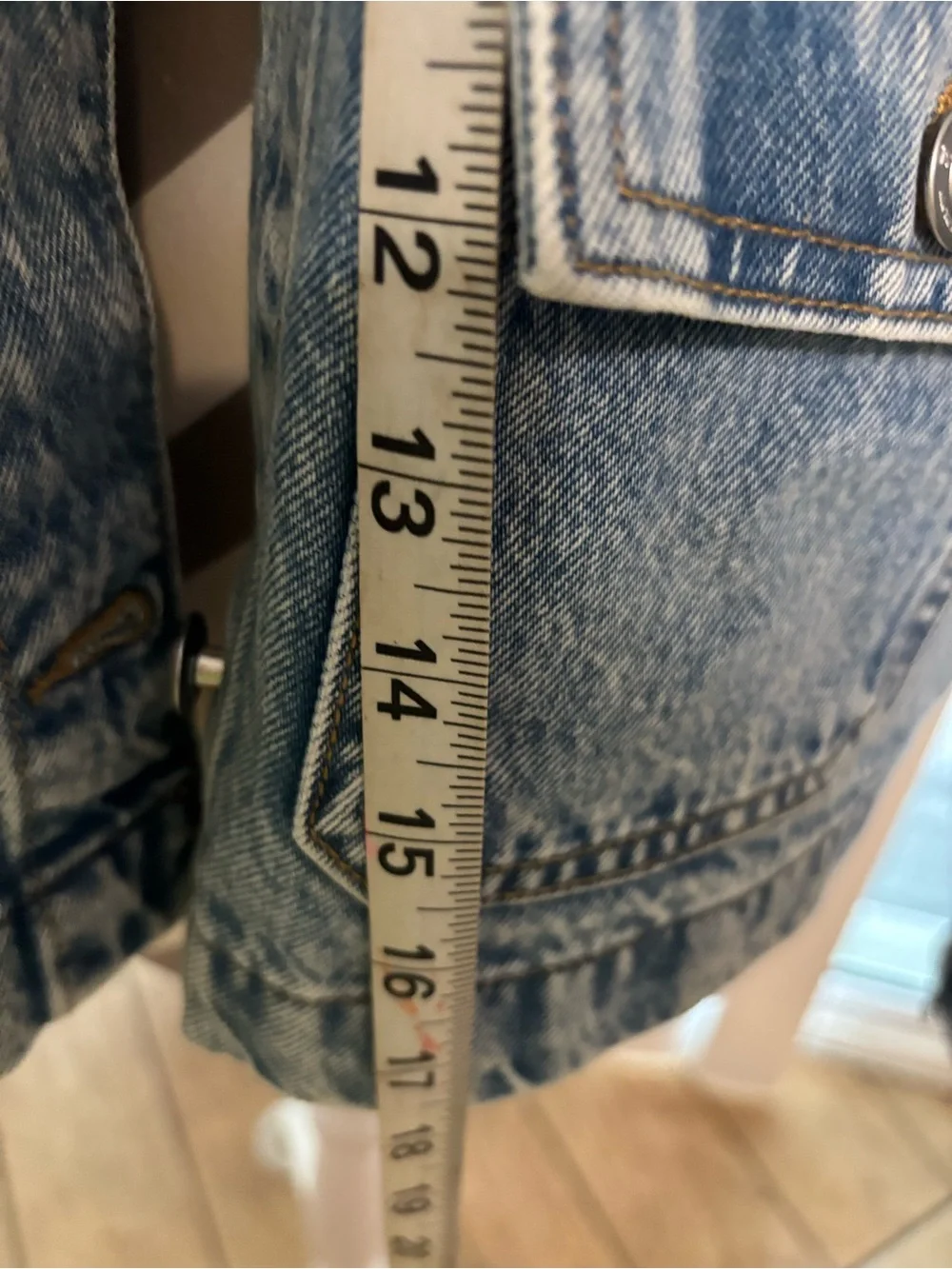 Ladies MK Michael Kors Jean jacket large NWT